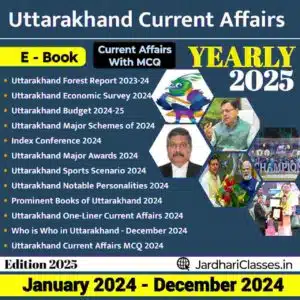 Uttarakhand Current Affairs 2025 In English