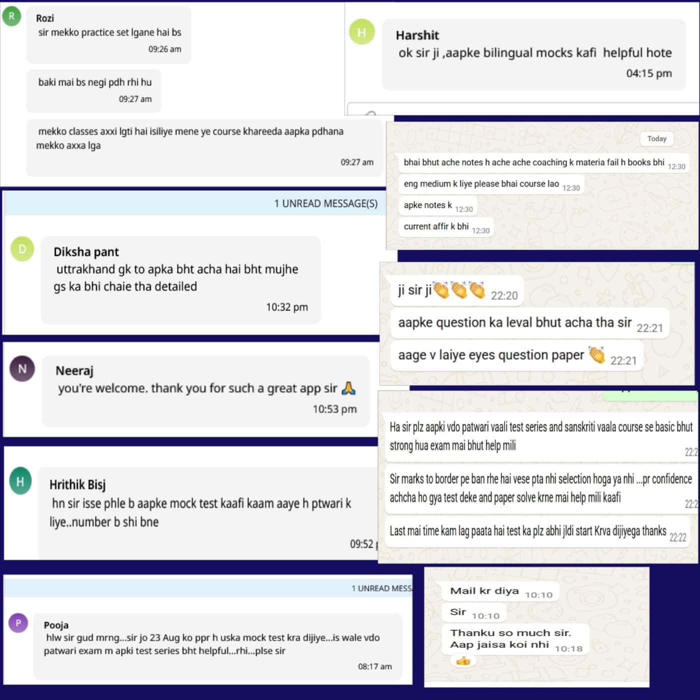 Students Reviews