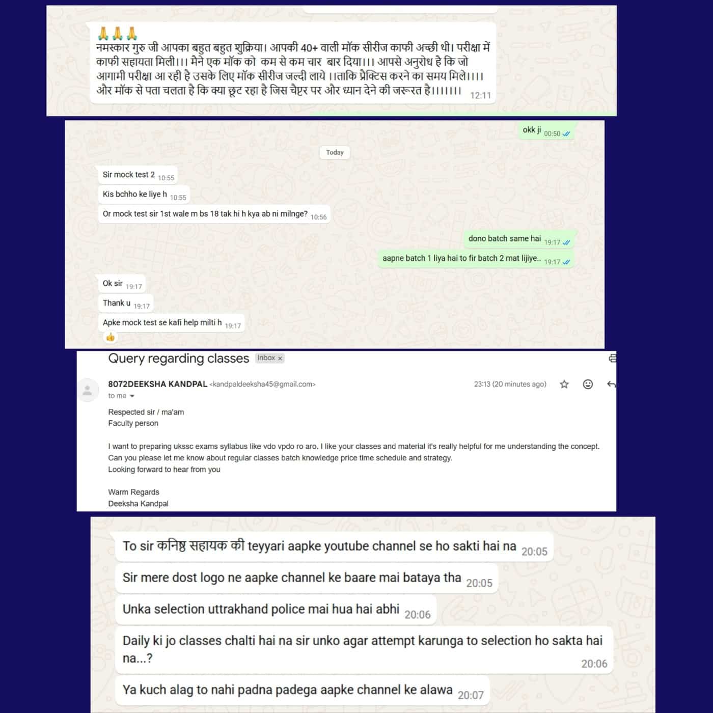 Students Reviews