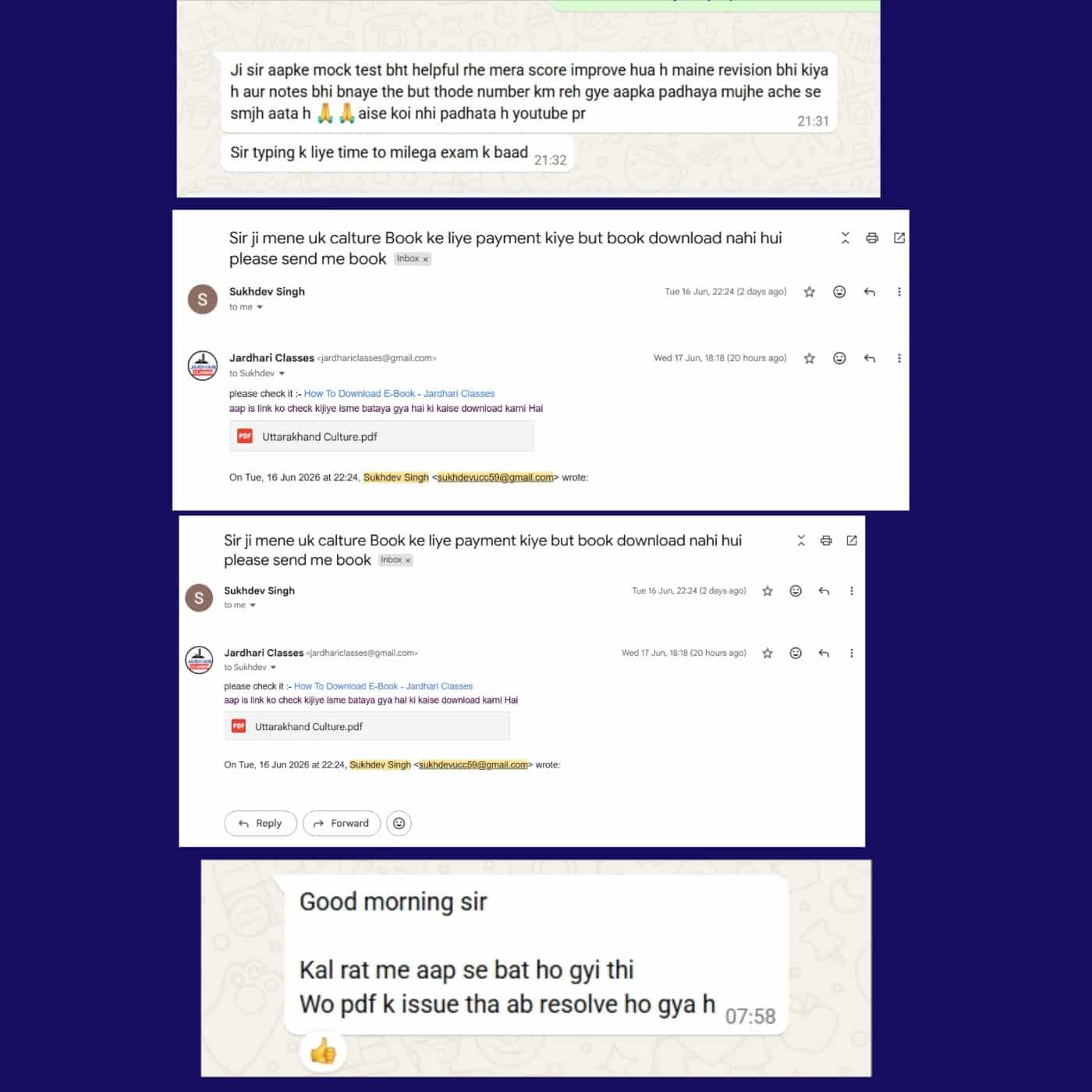 Students Reviews